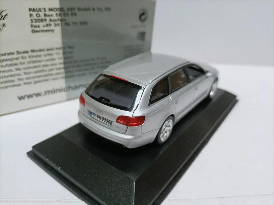 Minichamps 1:43 Original Audi Jar Touring Car Model Audi A6 Avant - Image 3 of 4