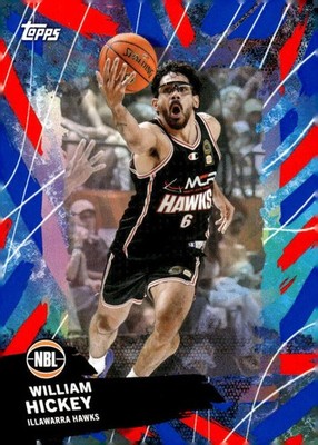 WILLIAM HICKEY 2025-26 Topps NBL Red and Blue #35 Basketball  ID:174355