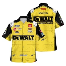 Christopher Bell Nascar Racing 2025 Dewalt Uniform Hawaiian Shirt