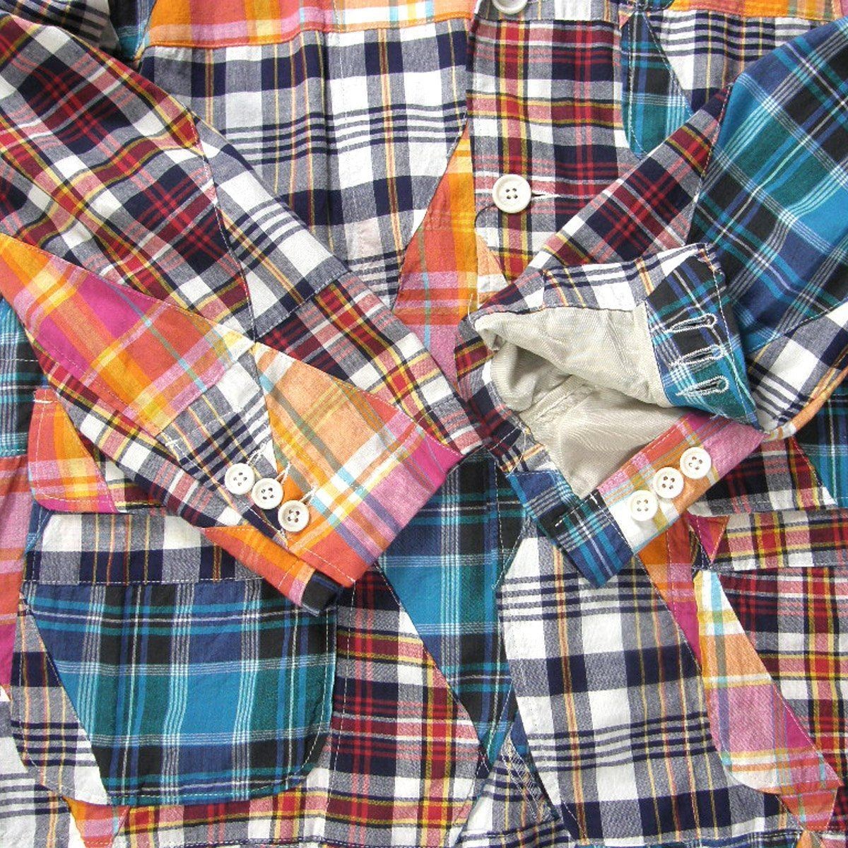 Engineered Garments Patchwork Jacket Made in USA … - image 17