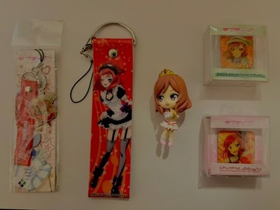 Love Live! School Idol Project Maki Nishikino Keychain Keyring Strap Pin Lot