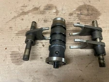 1978 Honda Hawk CB400T Shift Forks, shift drum