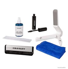 5-in-1 Record Cleaning Kit Carbon Fiber Brush Microfiber Cloth Stylus Cleaner