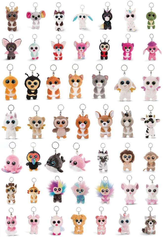 Nici Glubschis Schlüsselanhänger 9 cm - Auswahl
