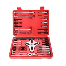 46pcs Harmonic Balancer Gear Puller Tool Kits Steering Wheel Crank Shaft Pulley