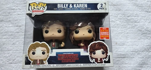 Funko Pop Stranger Things Billy & Karen 2-Pack 2018 Summer Convention LE