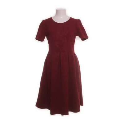 Lula Roe, Kleid, Größe: L, Rot, Elasthan/Polyester, Damen #Osv