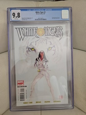 White Tiger #1 CGC 9.8 1st Ap White Tiger  Angela DelTorro Daredevil Born Again 