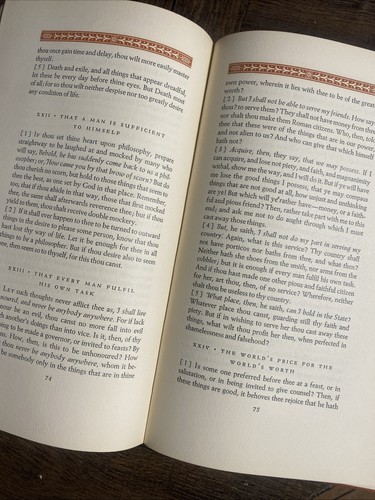 THE DISCOURSES OF EPICTETUS PETER PAUPER PRESS COLLECTORS ED. 1940S - Picture 8 of 8
