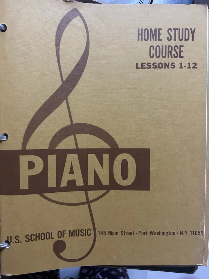 Home Study Course For Piano- U.S. School Of Music NY - 1968- Lessons 1 - 96 - Image 3 of 4