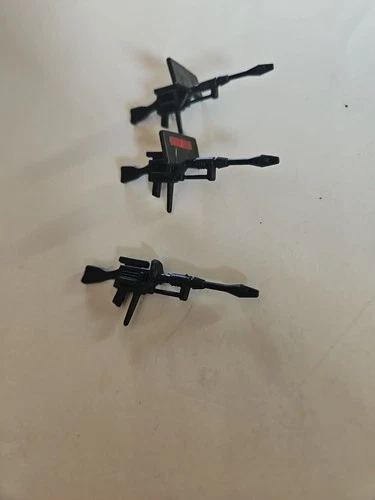 GI Joe Vehicle Weapons Transport Deck Machine  Gun 1985 Original Part