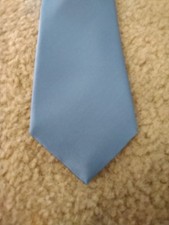 Joseph A Bank Men's Light Blue Silk Tie