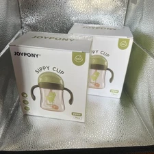 Sippy Cups for Toddlers PPSU Spill-Proof, Easy Clean, BPA Free/ 2 Cups