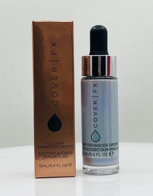 Cover Fx Custom Enhancer Drops Halo 0.5oz New In Box