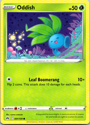 Oddish 001/159 Common Crown Zenith