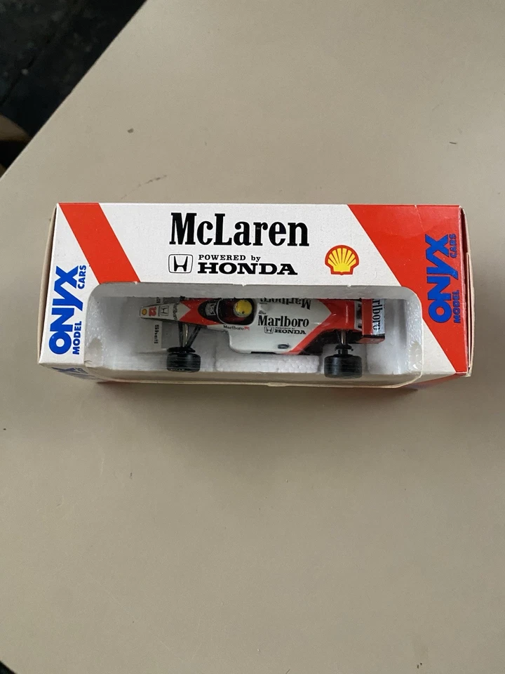 McLaren Honda Onyx Model Senna MP4/4 - Immagine 2 di 4