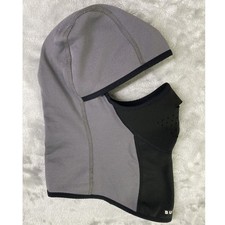 Burton Premium Balaclava Men L/XL Gray Black Polartec Fleece Ski Snowboard Mask