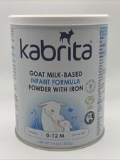 Kabrita Goat Milk Infant Formula Easy to Digest Baby Formula 0-12 Months - 14 Oz