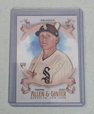 Andrew Vaughn Rookie Card – #218 – Chicago White Sox – NM/M – 2021 Topps Allen. rookie card picture