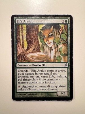 Magic MTG   Elfe Herold (Elvish Harbinger)   Lorwyn 207   U   ITA   HP