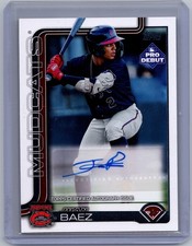 2025 Topps Pro Debut - Juan Baez #PD-91 Autographs (AU, RC)