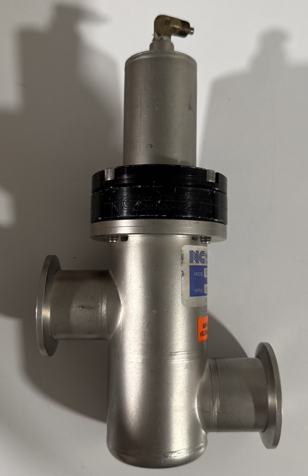 Nor-Cal ESVP-1502-NWB Pneumatic Isolation Vacuum Valve AMAT ✅