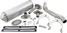 Leo Vince X3 Slip-On Exhaust Stainless/Aluminum #3378 fits Suzuki DR650SE/DR650S