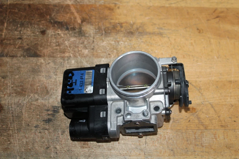 2000 BMW E46 328 323 E39 528i M52TU ENGINE THROTTLE BODY 1433414 - Image 3 of 4