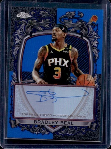2025 Topps Chrome Bradley Beal Signature Style (RAW)