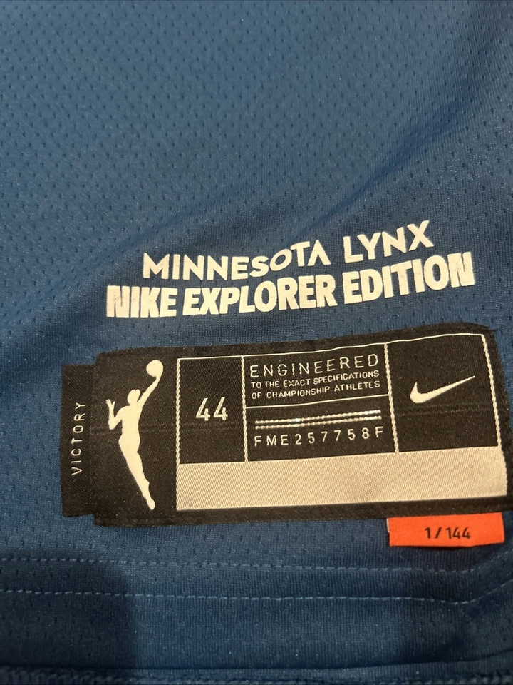 Nike Minnesota Lynx Explorer Edition WNBA Victory Jersey Sz M Sylvia Fowles NWT - Image 2 of 4