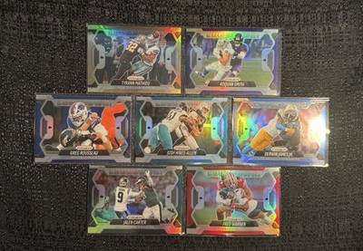 2025 Panini Prizm Lockdown Silver Prizm Complete Your Set You Pick Football Card