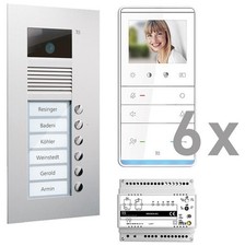 TCS PVU17060 - 0010 Set Sprechanlage Video 10 Teilnehmer UP