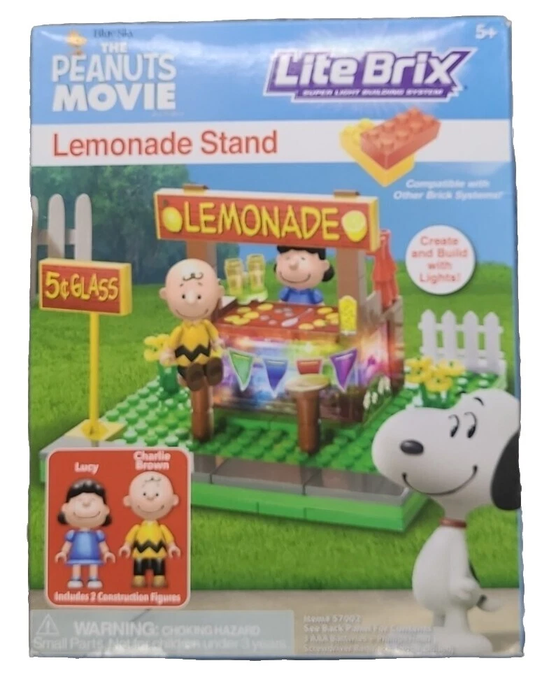 Juguete Construcción Marrón Peanuts piezas y piezas