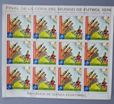briefmarken Equatorial Guinea, Fußball WM 1974