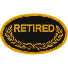 Retired Patch Black & Yellow 3