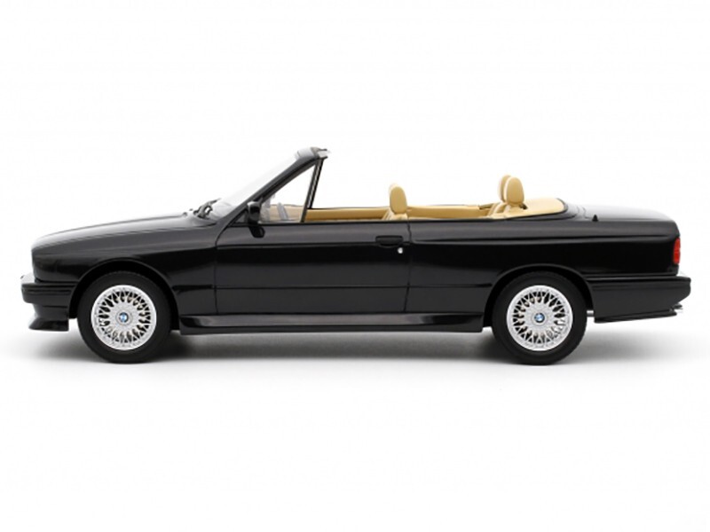 SALE BMW M3 Cabriolet E30 ミニカー otto 1/18 1989 BMW E30 M3 CONVERTIBLE DIAMOND BLACK 1/18 MODEL CAR BY
