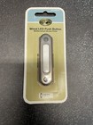 Hampton Bay Wired LED Lighted Push Button Doorbell Mediterranean Bronze 