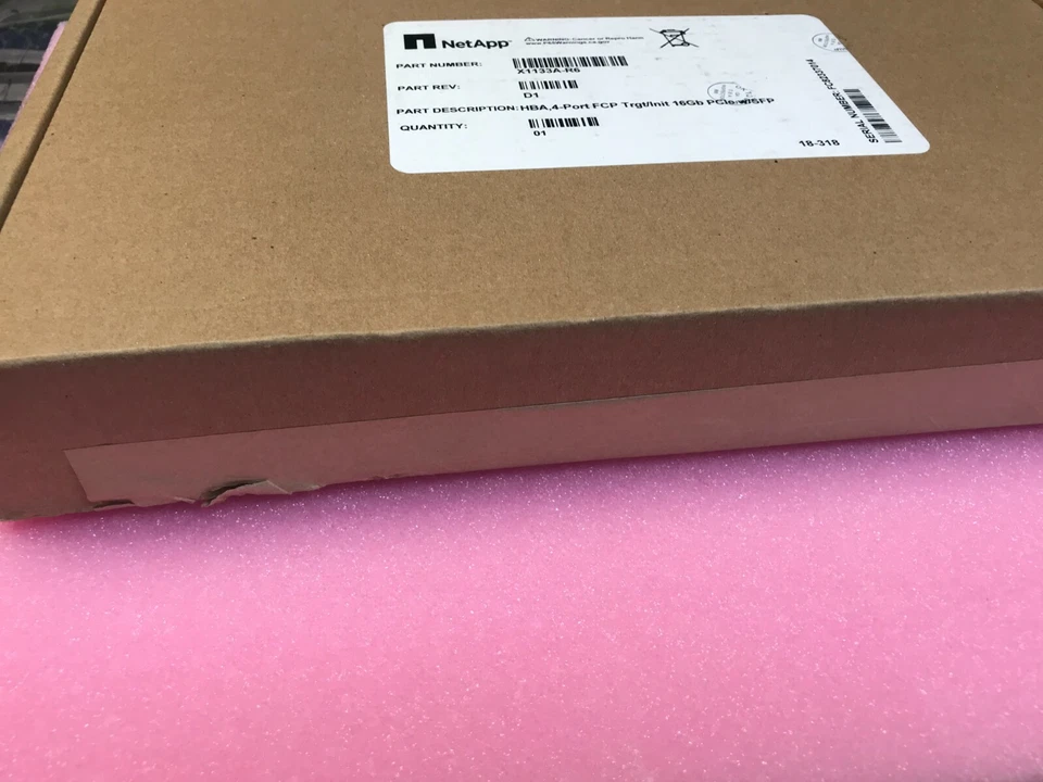 X1133A-R6 NetApp HBA 4-Port FCP Trgt/Init 16Gb PCIe w/SFP CARD ADAPTER NEW - Image 3 of 4