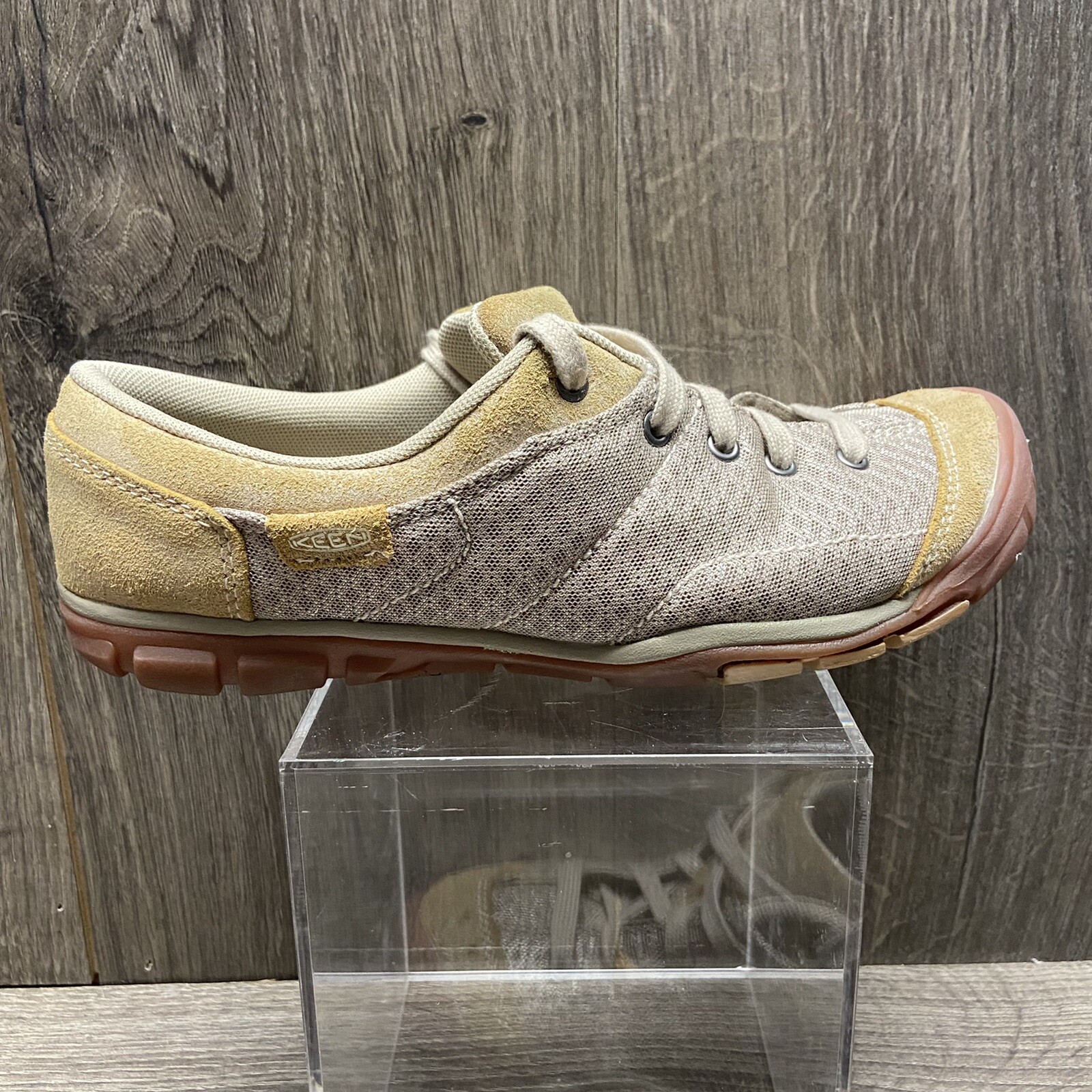 Scarpa da trekking Keen Mercer ll 8 5 donna latte beige marrone stringata outdoor