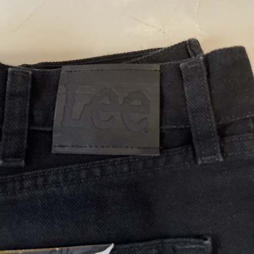 Jeans Lee Uomo Relaxed Fit Gamba Dritta 36x36 - Doppio Nero 205-5508 Nuove Etichette - Foto 7 di 12