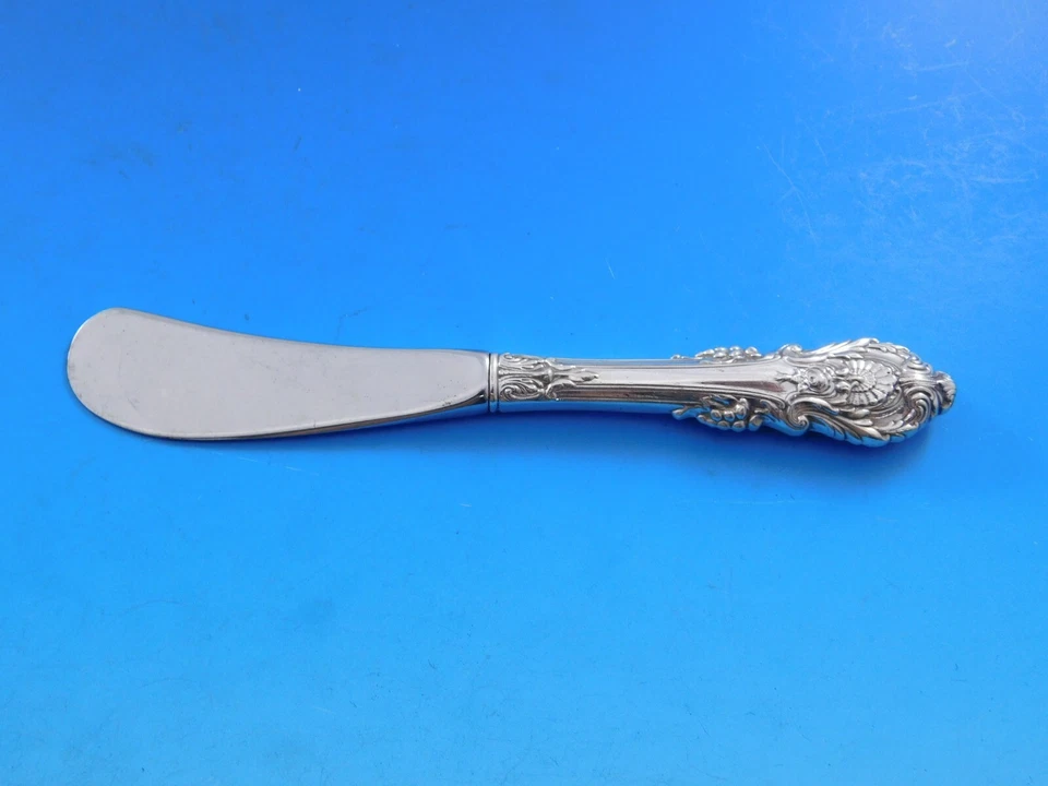 Sir Christopher by Wallace Sterling Silver Butter Spreader HH Paddle Set 12 pcs - Image 4 of 4