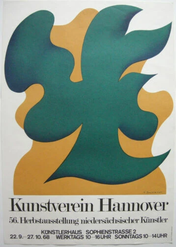 Original-Plakate (1950-1975) aus der Rubrik Grafik & Druck mit abstraktem Motiv