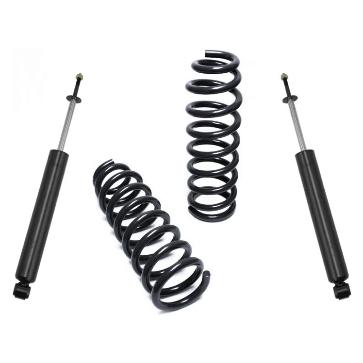 Bobinas de elevação dianteiras MaxTrac 2" com amortecedores para 2014-18 Dodge RAM 1500 Eco Diesel 2WD - Imagem 2 de 2