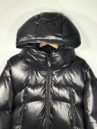 XXL Supreme Reversible Featherweight Down Puffer Jacket FW22 Black - Picture 3 of 9
