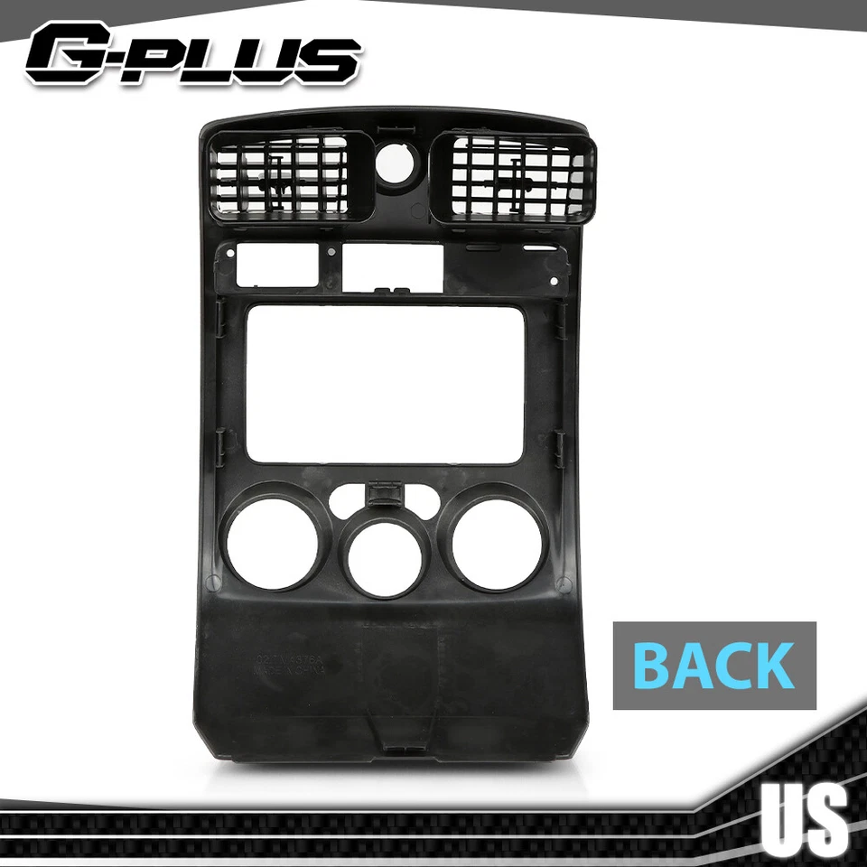 Bisel de ventilación de radio para tablero central gris apto para Chevy Colorado GMC Canyon 2004-2012 Foto 3 de 4