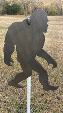 3/8" AR500 18"x25” Bigfoot Sasquatch Yeti Steel Shooting Target w/ T-Post Hook