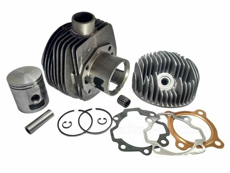 Kit de culata de pistón de cilindro Vespa 3 puertos 150 cc para PX 150 P150X T5 LML S2u Foto 3 de 4