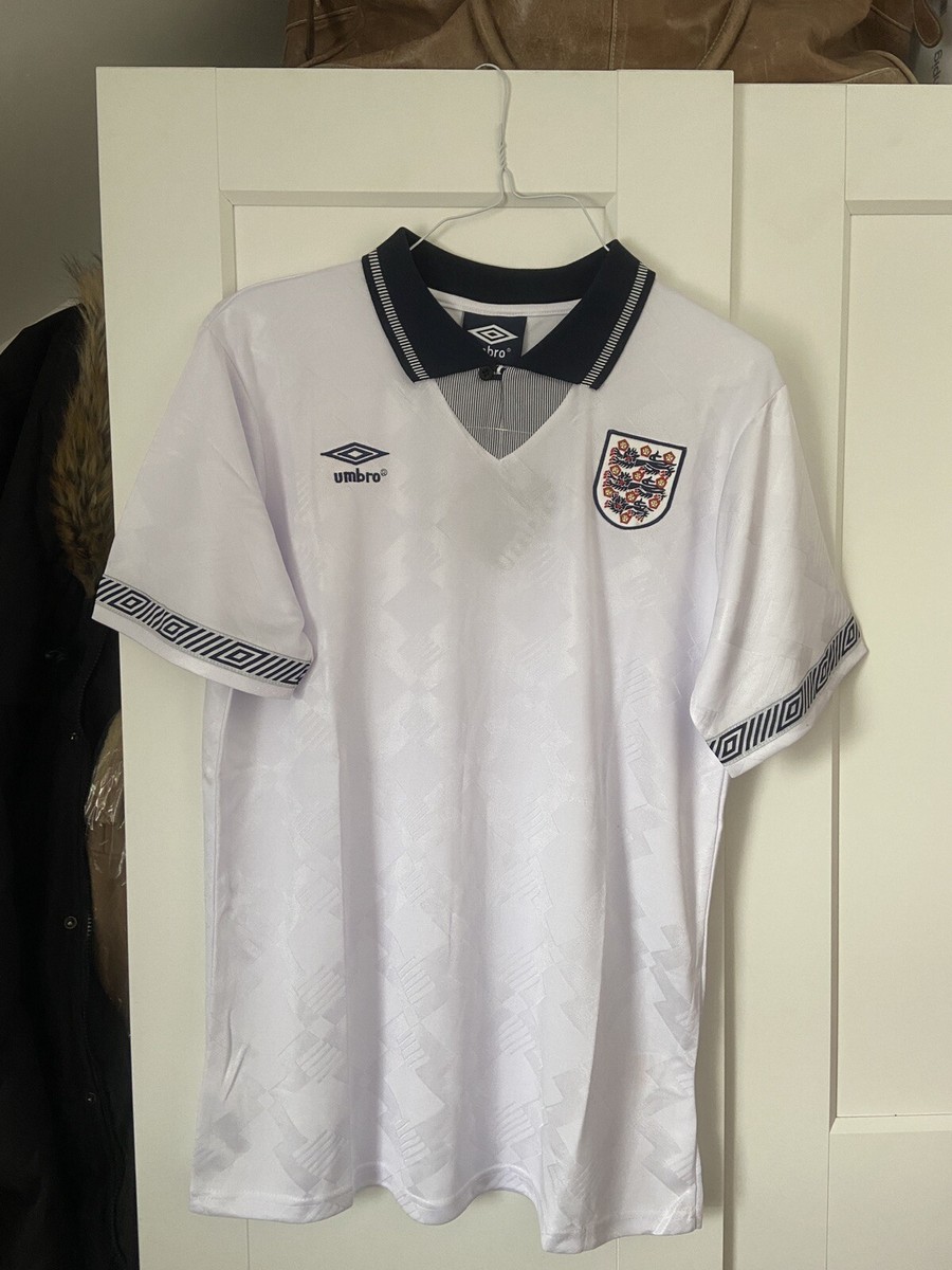 ウェア England Football Shirt Umbro 90s Vintage Replica England Football Shirt Umbro Adult XL Retro 90s