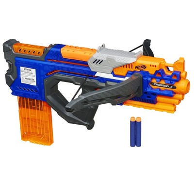 NEW Hasbro Nerf NStrike Elite CrossBolt Kids Fun Soft Dart Toy Shooter Blaster On Line