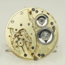 Rare Pocket Watch Movement Men's no fusee duplex chronometer no repeater RAR